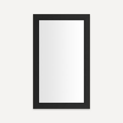 Robern D2C2440D4ME74SC 24" x 40" x 4", Merion Frame, Brushed Black