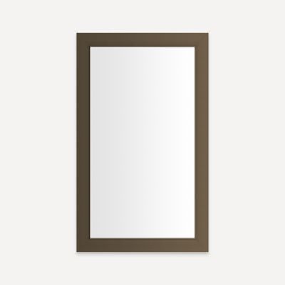 Robern D2C2440D4ME75TM 24" x 40" x 4", Merion Frame, Brushed Bronze, Electric Upgrade