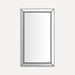 Robern D2C2441D4MF76SP Murray Hill Cabinet, Facet, 24" x 41" x 4", Chrome