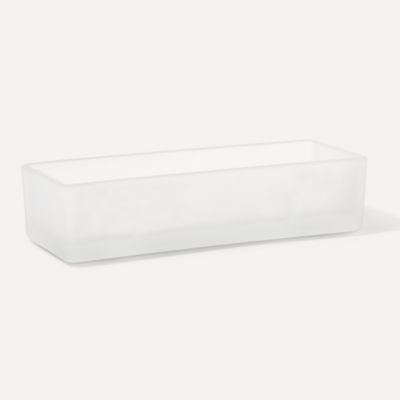 Robern GLASSBIN8.5 Glass Bin, Large, 3-1/4" x 8-1/2"