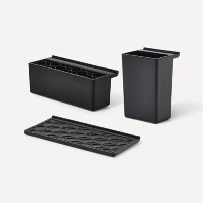 Robern HT-ORGKIT Organization Kit, 2 Storage Bins and Storage Tray, for M Series Reserve
