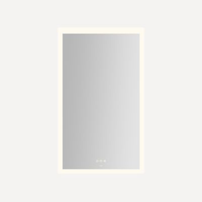 Robern IM2440RPFPDT Instinct Lighted Mirror, 24" x 40" x 7/8", Rectangle, Perimeter Light Pattern, TUN Lighting, Warm White (