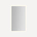 Robern IM2440RPFPDT Instinct Lighted Mirror, 24" x 40" x 7/8", Rectangle, Perimeter Light Pattern, TUN Lighting, Warm White (