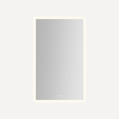 Robern IM3048RPFPDT Instinct Lighted Mirror, 30" x 48" x 7/8", Rectangle, Perimeter Light Pattern, TUN Lighting, Warm White (