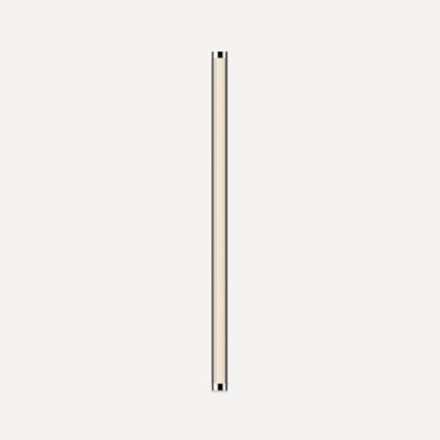 Robern JLA30FKSC3D76 Lighting, Modular, 1-3/8" x 30" x 2", Fluted, Chrome, Dimmable, Warm White (3000K)