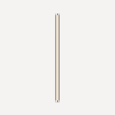 Robern JLA30FKSC3D77K Lighting, Sconce, 1-3/8" x 30" x 2", Fluted, Polished Nickel, Dimmable, Warm White (3000K)