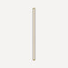 Robern JLA30FKSC3D86 Lighting, Modular, 1-3/8" x 30" x 2", Fluted, Brass, Dimmable, Warm White (3000K)
