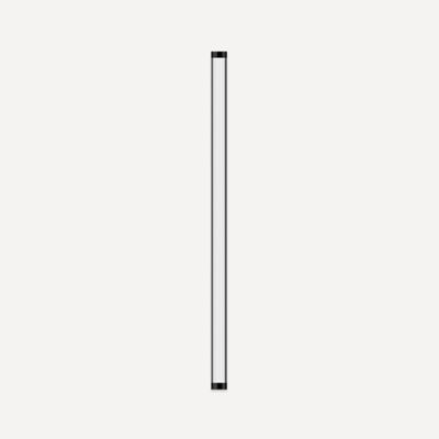 Robern JLA30FKSCVC83K Lighting, Sconce, 1-3/8" x 30" x 2", Fluted, Matte Black, Tunable White (2700K - 5600K)