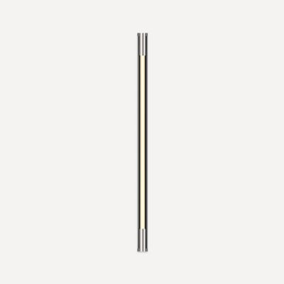 Robern JLA30RKSC3D77 Lighting, Modular, 1-3/8" x 30" x 1-9/16", Round, Polished Nickel, Dimmable, Warm White (3000K)