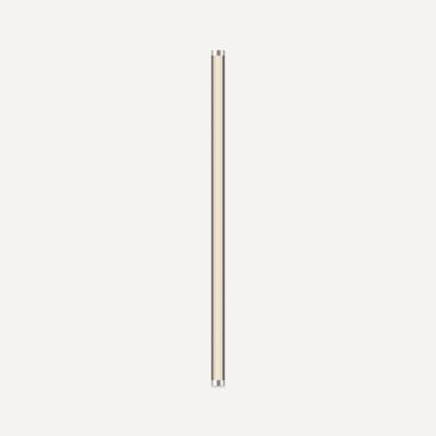 Robern JLA36FKSC3D77K Lighting, Sconce, 1-3/8" x 36" x 2", Fluted, Polished Nickel, Dimmable, Warm White (3000K)