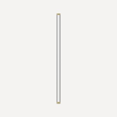 Robern JLA36FKSCVC86 Lighting, Modular, 1-3/8" x 36" x 2", Fluted, Brass, Tunable White (2700K - 5600K)