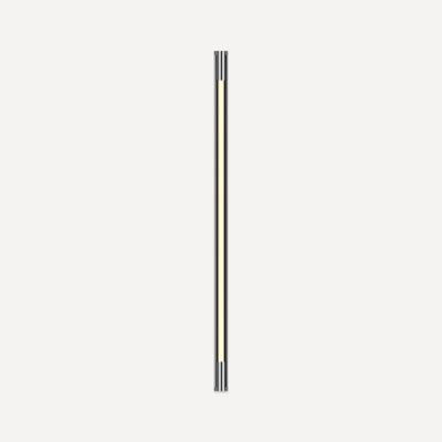 Robern JLA36RKSC3D76K Lighting, Sconce, 1-3/8" x 36" x 1-9/16", Round, Chrome, Dimmable, Warm White (3000K)