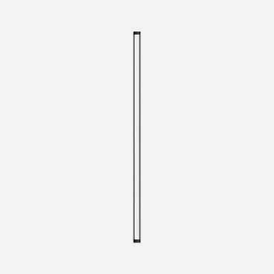 Robern JLA40DKSCVC83K Lighting, Sconce, 1-3/8" x 40" x 1-3/4", Diamond, Matte Black, Tunable White (2700K - 5600K)