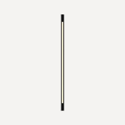 Robern JLA40RKSC3D83K Lighting, Sconce, 1-3/8" x 40" x 1-9/16", Round, Matte Black, Dimmable, Warm White (3000K)