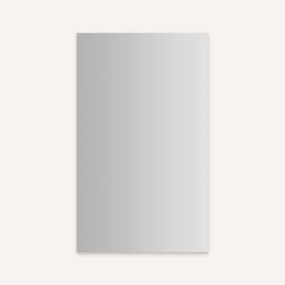 Robern MR2440D6FPE4L M Series Reserve Cabinet, 24" × 40" × 6", Polished Edge, Electric+ Upgrade, Left Hinge