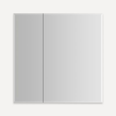 Robern MR3030D4FBE0 M Series Reserve Cabinet, 30" x 30" x 4", Bevel Edge