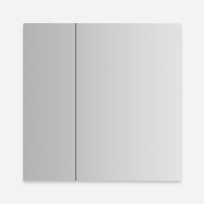 Robern MR3030D4FPE2 M Series Reserve Cabinet, 30" x 30" x 4", Polished Edge, Electric Upgrade