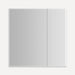 Robern MR3030D6FBE4L M Series Reserve Cabinet, 30" × 30" × 6", Double Door, Bevel Edge, Electric+ Upgrade