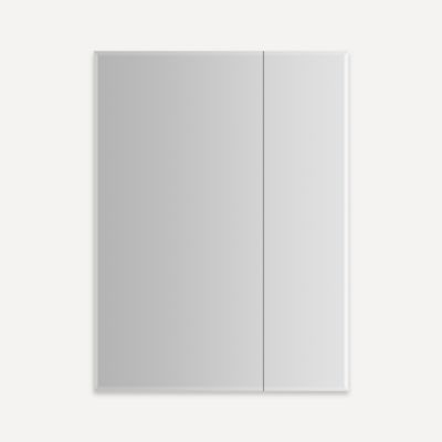 Robern MR3040D6FBE4L M Series Reserve Cabinet, 30" × 40" × 6", Double Door, Bevel Edge, Electric+ Upgrade