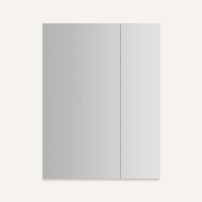 Robern MR3040D6FPE4L M Series Reserve Cabinet, 30" × 40" × 6", Double Door, Polished Edge, Electric+ Upgrade
