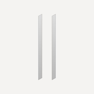 Robern MSMK30D6SRP Cabinet Side Kits, 6" x 30" x 2/25", Semi-Recessed, for M Series, and Main Line Cabinets