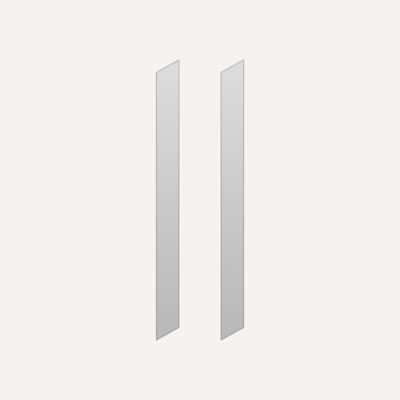 Robern MSMK40D4P Cabinet Side Kits, 4" x 40" x 2/25", Surface-Mount, for AiO, M Series, Profiles, Vitality and Main Line Cabi