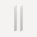 Robern MSMK40D4P Cabinet Side Kits, 4" x 40" x 2/25", Surface-Mount, for AiO, M Series, Profiles, Vitality and Main Line Cabi