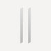Robern MSMK48D4P Cabinet Side Kits, 4" x 48" x 2/25", Surface-Mount, for Cabinets