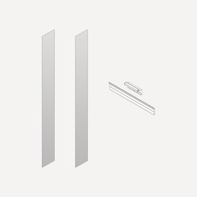 Robern P2SM-GKIT36D4P Surface-Mount and Ganging Kits, 4" x 36" x 2/25", for M Series Reserve and PL PORTRAY Cabinets