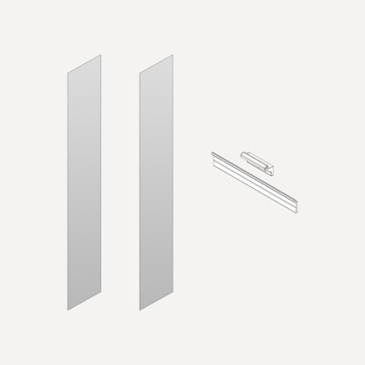Robern P2SM-GKIT36D6P Surface-Mount and Ganging Kits, 6" x 36" x 2/25", for M Series Reserve Cabinets