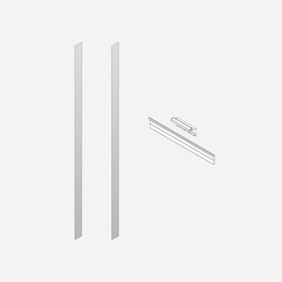 Robern P2SM-GKIT48D6SR Semi-Recessed and Ganging Kits, 6" x 48" x 2/25", for M Series Reserve Cabinets