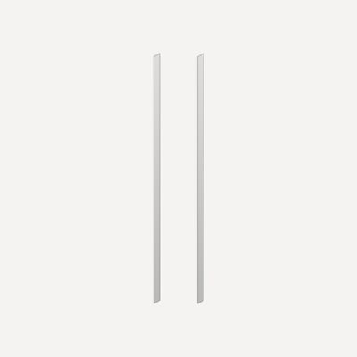 Robern P2SMKIT72D6SRP Cabinet Side Kits, 6" x 72" x 2/25", Semi-Recessed, for M Series Reserve Cabinets