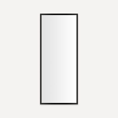 Robern PC2048D4TNN83 20" x 48" x 4", Matte Black, Reversible Hinge