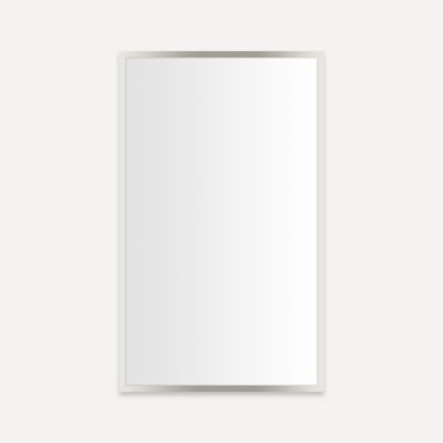 Robern PC2440D4TLE77 24" x 40" x 4", Polished Nickel, Electric Upgrade, Left Hinge