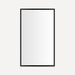 Robern PC2440D4TNN83 24" x 40" x 4", Matte Black, Reversible Hinge