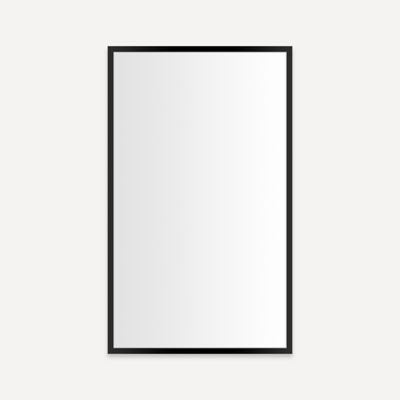 Robern PC2440D6TNN83 24" x 40" x 6", Matte Black, Reversible Hinge