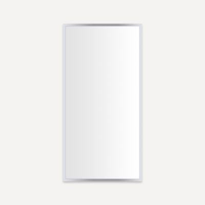 Robern PC2448D4TLE76 24" x 48" x 4", Chrome, Electric Upgrade, Left Hinge