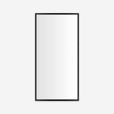 Robern PC2448D4TRE83 24" x 48" x 4", Matte Black, Electric Upgrade, Right Hinge