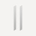 Robern RSMK36D4P Cabinet Side Kits, 4" x 36" x 2/25", Surface-Mount, for R3 Series Cabinets