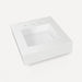 Robern TA24MCO102-8CS8 Integrated Basin Vanity Top, 24" x 6" x 23", Center Integrated Sink, Matte White, Three Hole, for Skaa