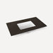 Robern TA36UCO97-8CS2 Quartz Stone Vanity Top, 36" x 1-1/8" x 23", Center Undercounter Sink, Calypso, Three Hole, for Sendai,