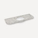 Robern TA56UCO96-8CR1 Quartz Stone Vanity Top, 56" x 1-1/8" x 23", Center Undercounter Sink, Pietra, Three Hole, for Rosebroo
