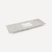 Robern TA56UCO96-8CS2 Quartz Stone Vanity Top, 56" x 1-1/8" x 23", Center Undercounter Sink, Pietra, Three Hole, for Alisal