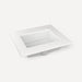 Robern TB25UCO92-1 Quartz Stone Vanity Top, 25" x 3/4" x 22", Center Undercounter Sink, Quartz White, Single Hole, for Islamo