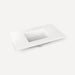 Robern TB37UCO92-8 Quartz Stone Vanity Top, 37" x 3/4" x 22", Center Undercounter Sink, Quartz White, Three Hole, for Islamor