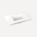 Robern TB37UCO93-1 Quartz Stone Vanity Top, 37" x 3/4" x 22", Center Undercounter Sink, White Zeus Extreme, Single Hole, for 