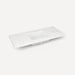 Robern TB49UCO94-8 Quartz Stone Vanity Top, 49" x 3/4" x 22", Center Undercounter Sink, Lyra, Three Hole, for Islamorada and 