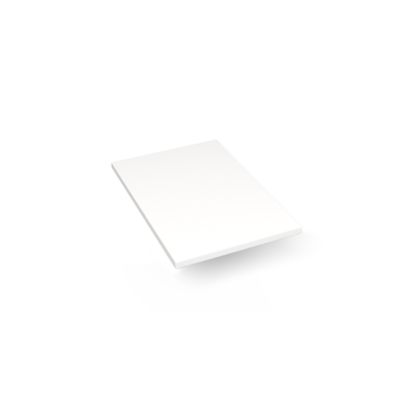 Robern TE13G93 Quartz Stone Vanity Top, 13" x 3/4" x 19", Dry Top, White Zeus Extreme