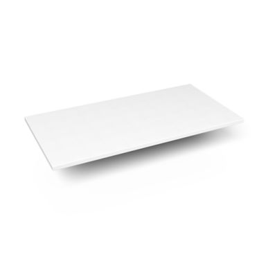Robern TE37G92 Quartz Stone Vanity Top, 37" x 3/4" x 19", Dry Top, Quartz White