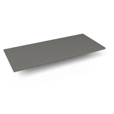 Robern TE43G91 Quartz Stone Vanity Top, 43" x 3/4" x 19", Dry Top, Stone Gray